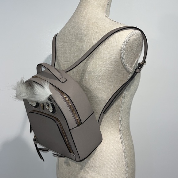 kate spade Star Bright Owl Tomi Leather Backpack - Picture 4 of 16